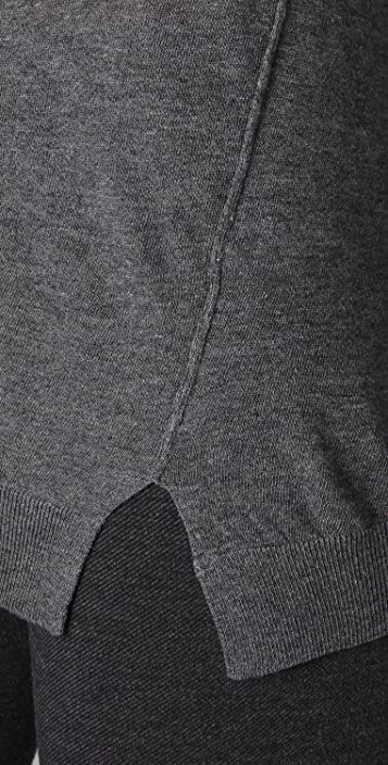 vince 純色混色紗高領毛衣 shopbop